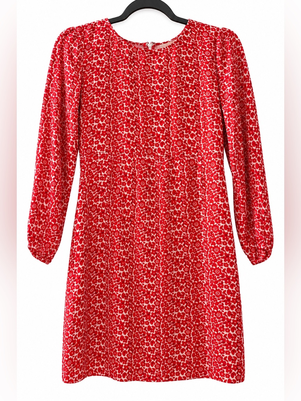 Boden Red Floral Long Sleeve Dress – Size 6 Petite
